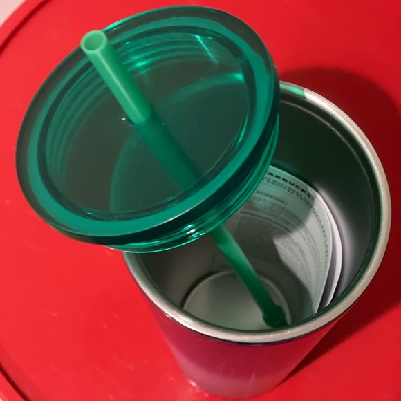 ✨NEW Starbucks 2022 Summer🍋🍈Lime Prism Spray Ombre Stainless Steel Tumbler - Picture 7 of 9